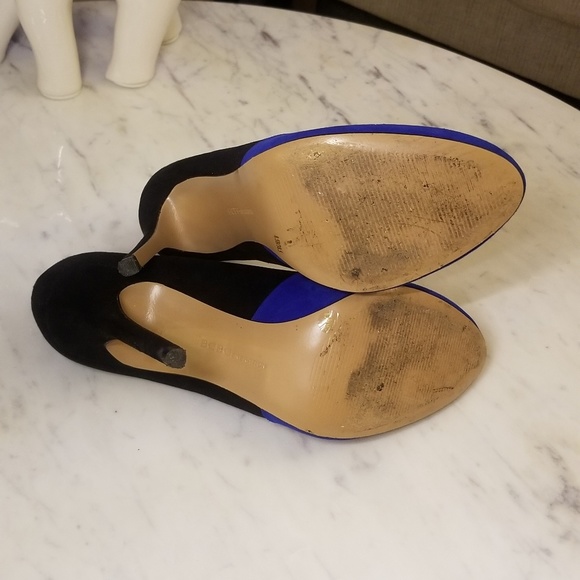 BCBGeneration PL-Bali Black/Cobalt Pumps - Picture 5 of 6